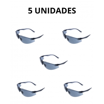 Óculos Neon Aintirisco Cinza C.a.35746 Pacote com 05un