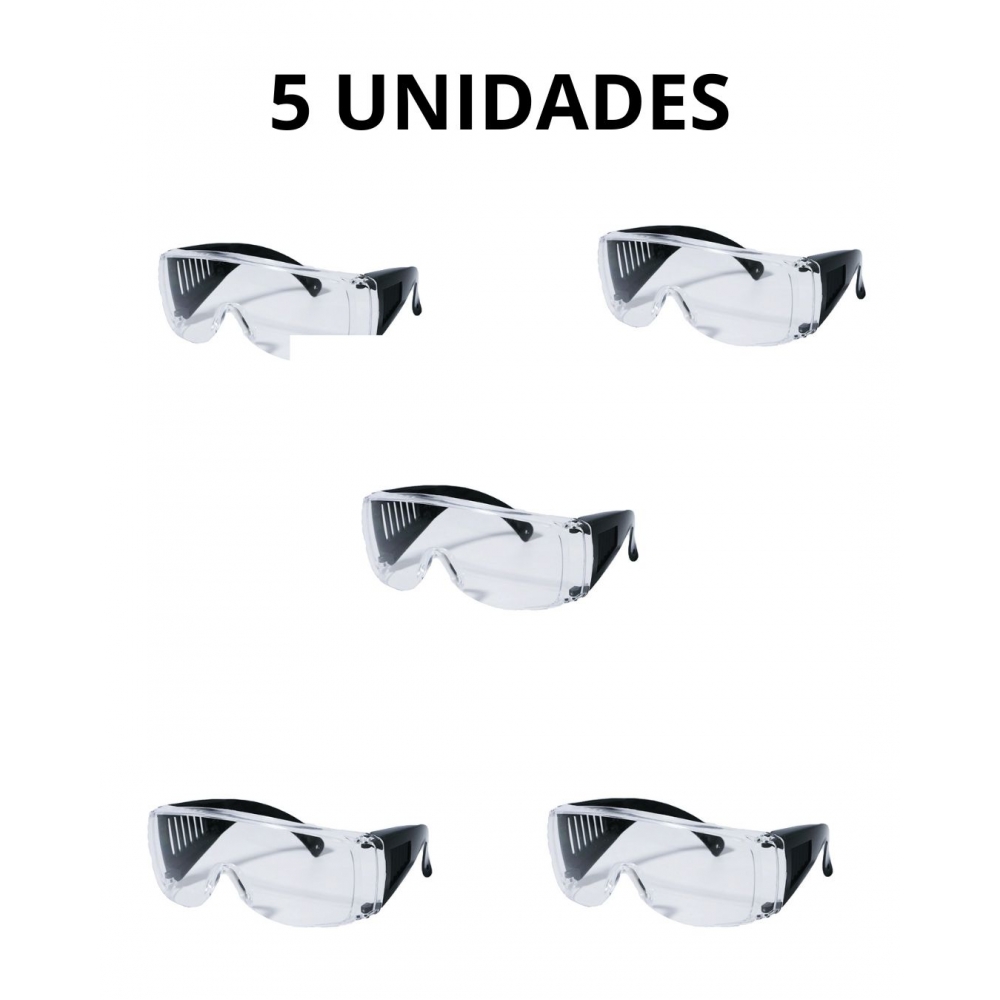 Óculos Provision Carbografite Incolor CA6942 Pacote com 05un - OCULOS PROVISION