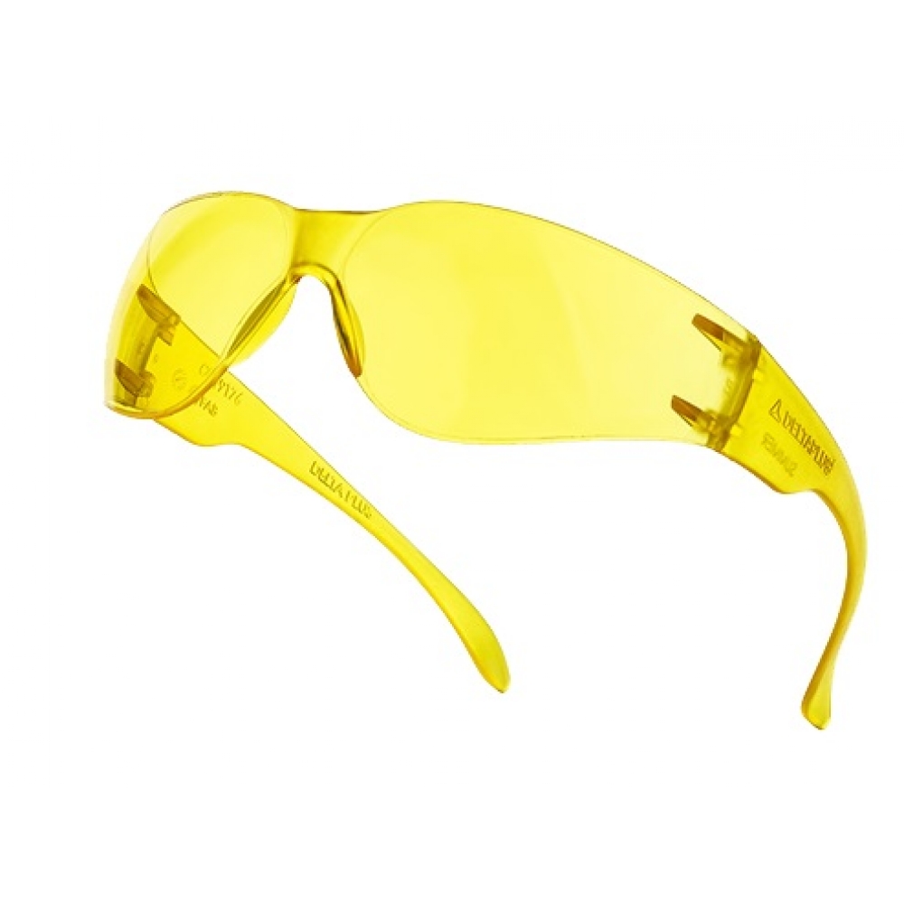 Óculos Delta Plus Summer âmbar/amarelo - modelo leopardo