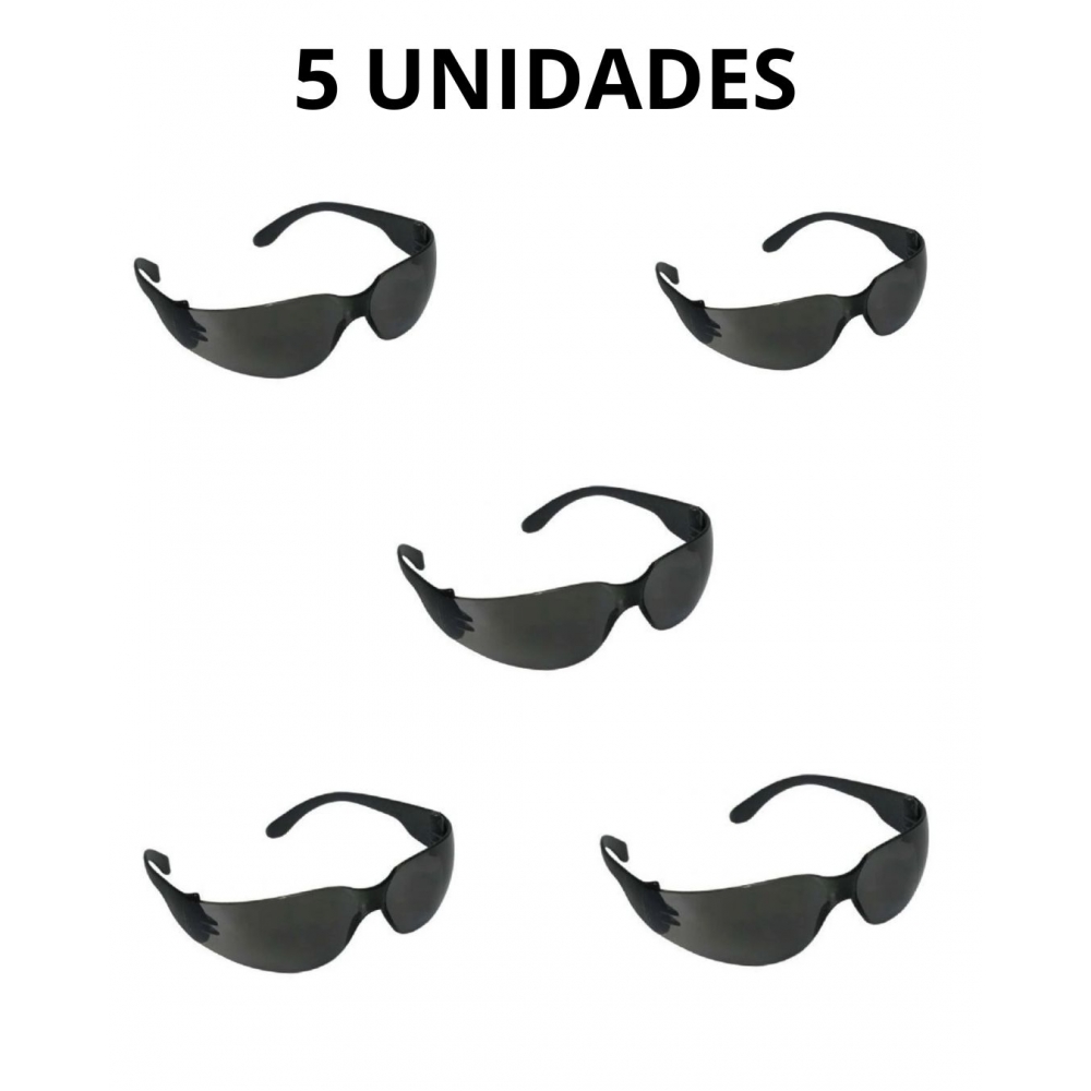 OCULOS 3M VIRTUA CINZA ANTIRRISCO CA 15649 PACOTE COM 05UN - CULOS  3M VIRTUA  CINZA