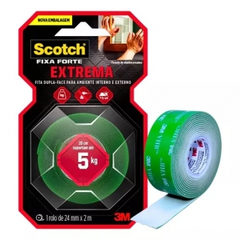 Fita Fixa Forte Extreme 24mmx2m 3M